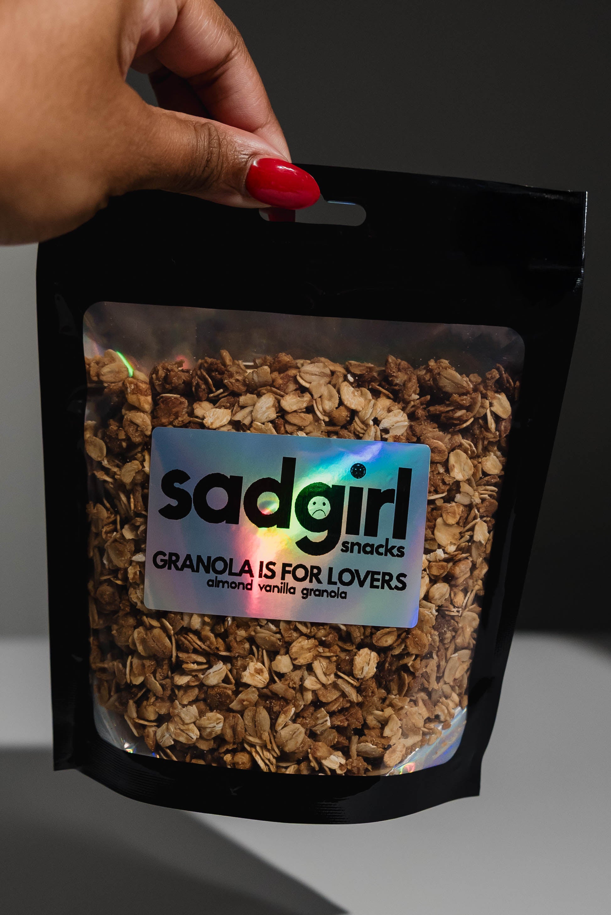 12 bags - Sad Girl Snacks - Granola is for lovers - wholesale case