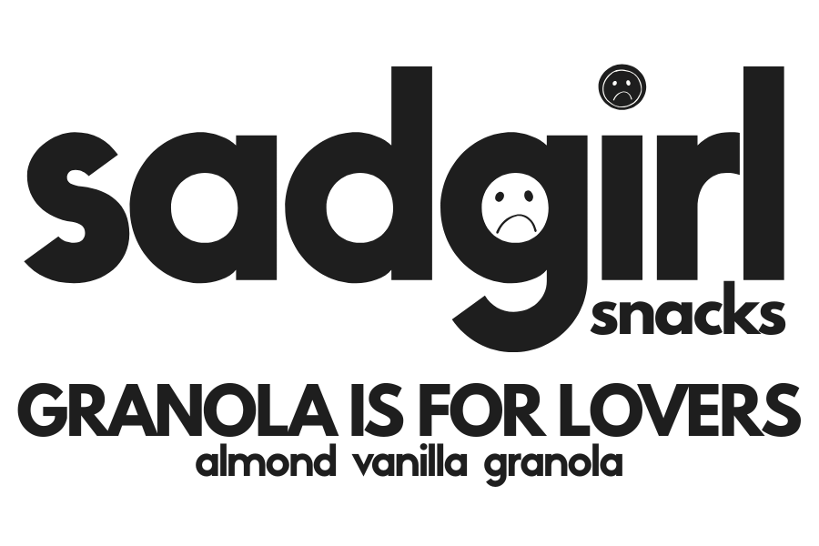 10 pound bag - Sad Girl Snacks - Granola is for lovers - wholesale case